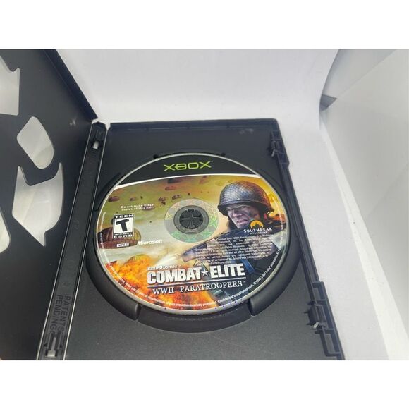 Combat Elite WWII Paratroopers WW2 Microsoft Xbox - Picture 1 of 2